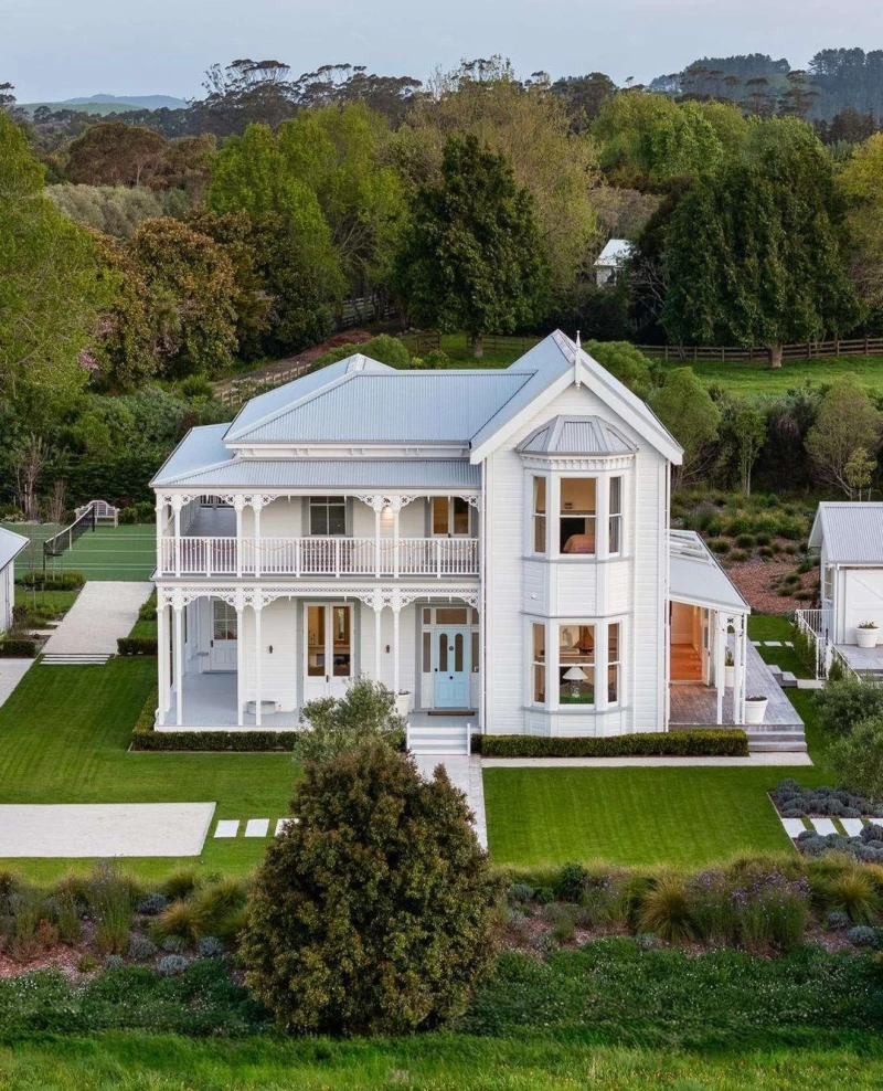 This stunning home is nestled in the tranquil coastal region of New Zealand